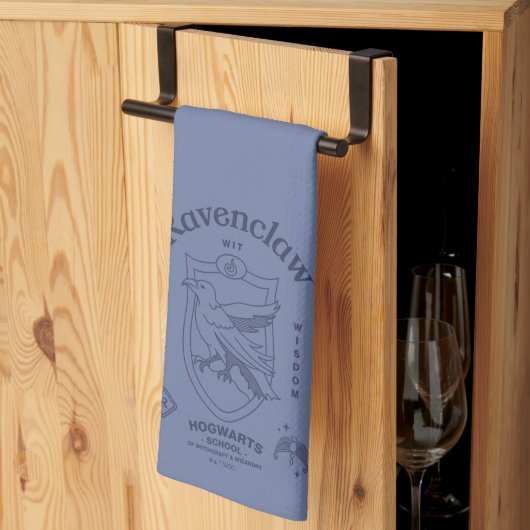 RAVENCLAW™ Geistreicher Lernender Weisheitskamm Geschirrtuch (Drittel gefaltet)