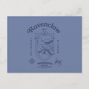RAVENCLAW™ Geistreicher Lernender Weisheitswappen Postkarte