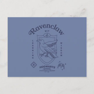 RAVENCLAW™ Geistreicher Lernender Weisheitswappen Postkarte