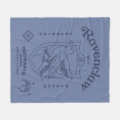 RAVENCLAW™ Geistreicher Lernweisheitskamm Fleecedecke (Vorderseite (Horizontal))