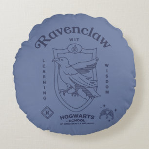 RAVENCLAW™ Geistreiches Lernen Weisheitswappen Rundes Kissen