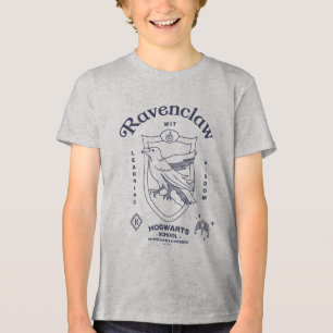 RAVENCLAW™ Geistreiches Lernen Weisheitswappen Tri-Blend Shirt