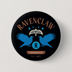 RAVENCLAW™-Haus-Doppeladler-Diadem-Grafik Button
