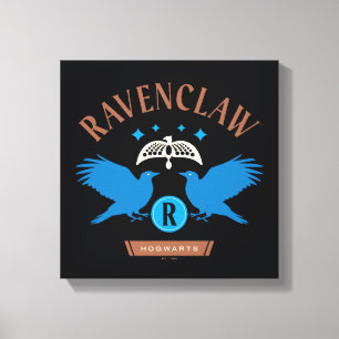 RAVENCLAW™-Haus-Doppeladler-Diadem-Grafik Leinwanddruck