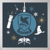 RAVENCLAW™ Holiday Bauble Graphic Poster (Vorne)