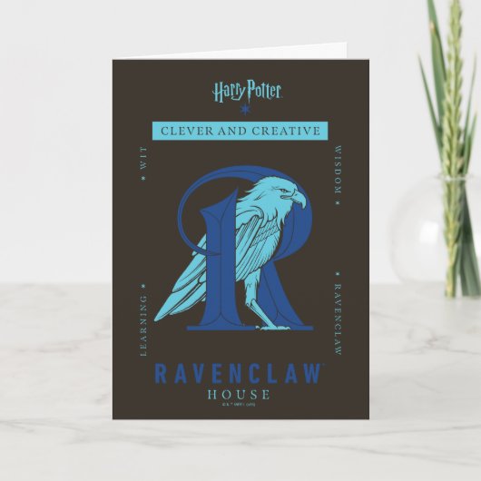 RAVENCLAW™ House Clever and Creative Karte (Vorderseite)