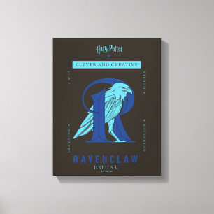 RAVENCLAW™ House Clever and Creative Leinwanddruck