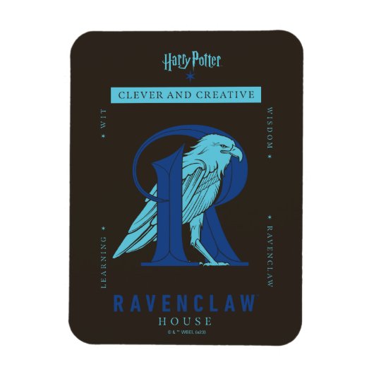 RAVENCLAW™ House Clever and Creative Magnet (Vertikal)