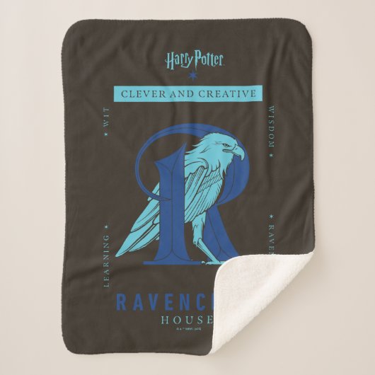 RAVENCLAW™ House Clever and Creative Sherpadecke (Vorderseite)