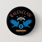 RAVENCLAW™ House Double Eagle Diadem Graphic Button (Vorderseite)
