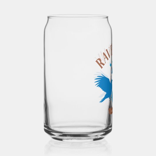 RAVENCLAW™ House Double Eagle Diadem Graphic Dosenglas (Rechts)