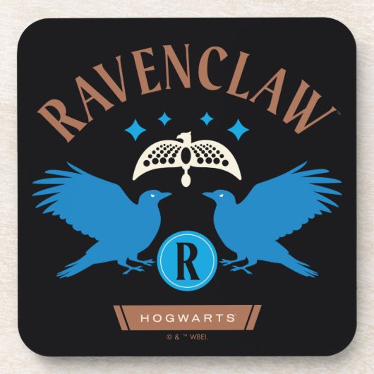 RAVENCLAW™ House Double Eagle Diadem Graphic Getränkeuntersetzer (Vorderseite)