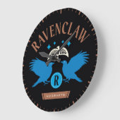 RAVENCLAW™ House Double Eagle Diadem Graphic Große Wanduhr (Winkel)