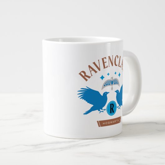RAVENCLAW™ House Double Eagle Diadem Graphic Jumbo-Tasse (Vorderseite Rechts)