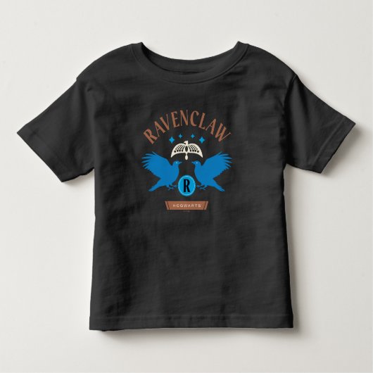 RAVENCLAW™ House Double Eagle Diadem Graphic Kleinkind T-shirt (Vorderseite)