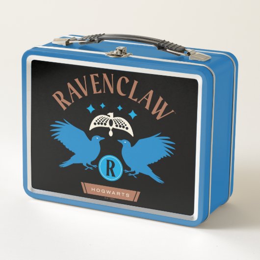 RAVENCLAW™ House Double Eagle Diadem Graphic Metall Brotdose (Vorderseite)