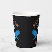 RAVENCLAW™ House Double Eagle Diadem Graphic Pappbecher (Rechts)