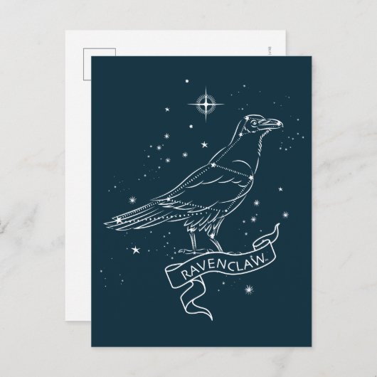 RAVENCLAW™-Konstellation Feiertagspostkarte (Vorne/Hinten)