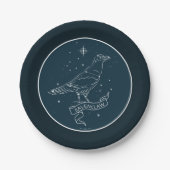 RAVENCLAW™ Konstellation Graphic Pappteller (Vorderseite)