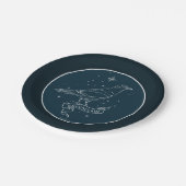 RAVENCLAW™ Konstellation Graphic Pappteller (Schrägansicht)