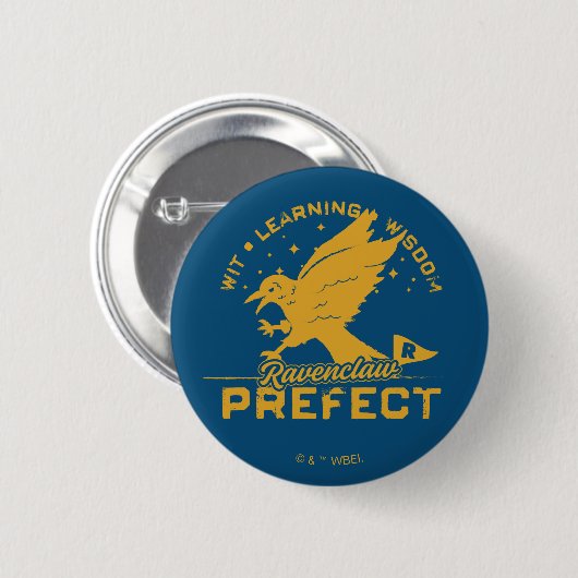 RAVENCLAW™ Präfektes Abzeichen Button (Vorne & Hinten)