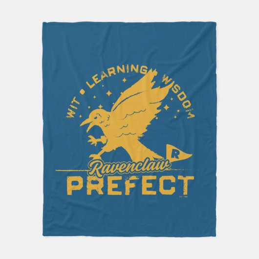 RAVENCLAW™ Präfektes Abzeichen Fleecedecke (Vorderseite)