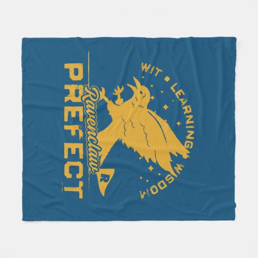 RAVENCLAW™ Präfektes Abzeichen Fleecedecke (Vorderseite (Horizontal))