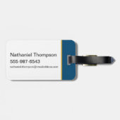 RAVENCLAW™ Präfektes Abzeichen Gepäckanhänger (Rückseite horizontal)