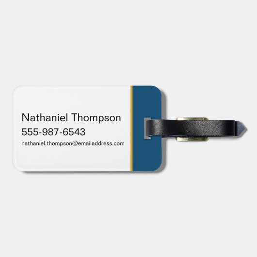 RAVENCLAW™ Präfektes Abzeichen Gepäckanhänger (Rückseite horizontal)