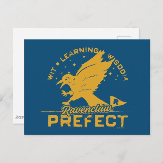 RAVENCLAW™ Präfektes Abzeichen Postkarte (Vorne/Hinten)