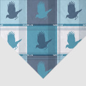 RAVENCLAW™ Tartan Plaid Pattern Seidenpapier (Ausschnitt)