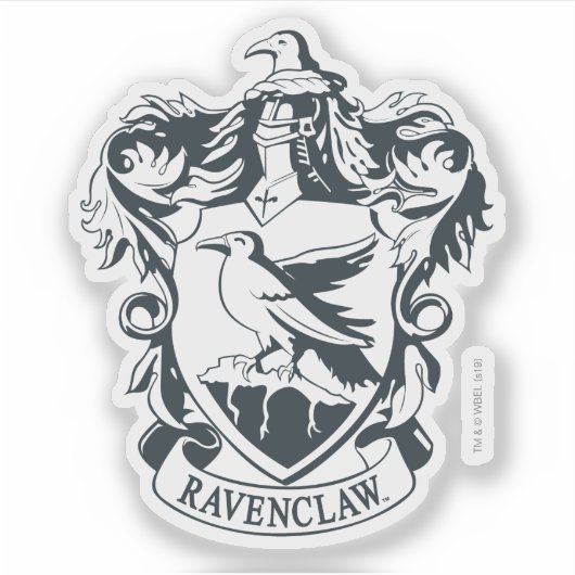 Ravenclaw Wappen Aufkleber (Vorderseite)