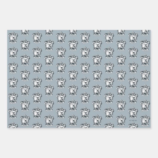 Ravenclaw Wappen Geschenkpapier Set (Vorderseite)