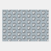 Ravenclaw Wappen Geschenkpapier Set (Vorderseite)