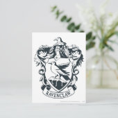 Ravenclaw Wappen Postkarte (Stehend Vorderseite)