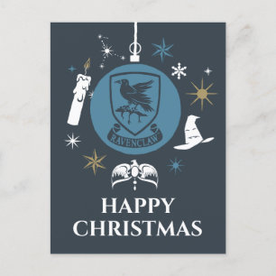 RAVENCLAW™ Weihnachtskugel Grafik Feiertagspostkarte