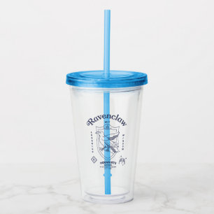 RAVENCLAW™ Weisheit Lernender Verstand Wappen Acryltrinkbecher