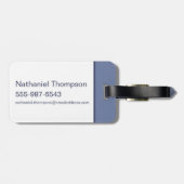 RAVENCLAW™ Wit Learning Wisdom Crest Gepäckanhänger (Rückseite horizontal)