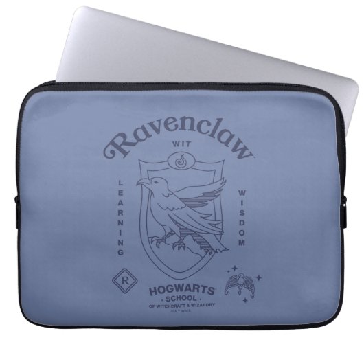 RAVENCLAW™ Wit Learning Wisdom Crest Laptopschutzhülle (Vorderseite)