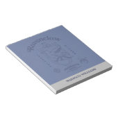 RAVENCLAW™ Wit Learning Wisdom Crest Notizblock (angewinkelt)