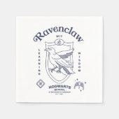 RAVENCLAW™ Wit Learning Wisdom Crest Serviette (Vorderseite)