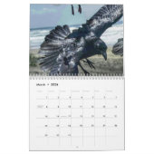 Ravenesque magisches 18-monatiger Kalender Vogels (Mär 2026)