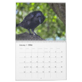 Ravenesque magisches 18-monatiger Kalender Vogels (Jan 2026)