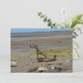 Ravenglass Harbour - Lake District Flat Card Karte (Stehend Vorderseite)