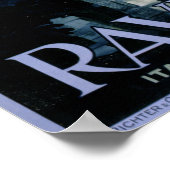 Ravenna Italia Vintage Reiseplaner restauriert Poster (Ecke)