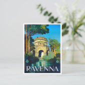 Ravenna Italien Jahrgang Reise Postkarte (Stehend Vorderseite)
