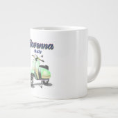 Ravenna Italien Jahrgang Reisen Plakat Jumbo-Tasse (Vorderseite Rechts)