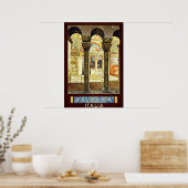 Ravenna Italien Vintage Travel Poster (Küche)
