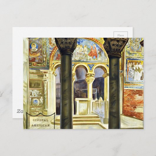 Ravenna Italien Vintage Travel Postkarte (Vorne/Hinten)