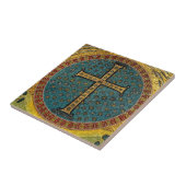 Ravenna-Mosaik-Kreuz Fliese (Seite)